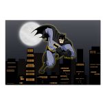 Trio De Capas Cilindros + Painel Retangular Horizontal Batman Noturno