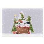 Trio Capas Cilindros + Painel Retangular Horizontal Feliz Natal 23