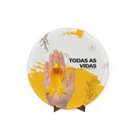 Painel Redondo 50x50 Veste Fácil Setembro Amarelo