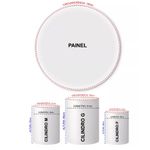 Trio Capas Cilindros + Painel Tema Turma do Chaves