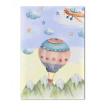 Kit Casado Veste Fácil Trio de Capas Cilindros + Painel Redondo + Painel Retangular Tema Tu Vens Azul