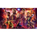 Painel Retangular Horizontal Vingadores 3