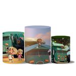 Trio Capas Cilindros + Painel Veste Fácil Zé Coleta