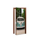Capa de Porta Veste Facil Com Elástico Tema Kombi