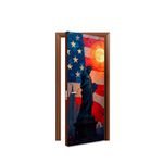 Capa de Porta Veste Facil Com Elástico Tema Estatua da Liberdade