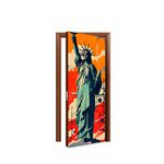 Capa de Porta Veste Facil Com Elástico Tema Estatua da Liberdade 3