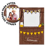 Painel Vazado Retangular Tema Limonada