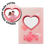 Painel Vazado Retangular Tema Love 1