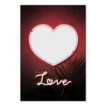 Painel Vazado Retangular Tema Love 4