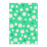 Painel Festa Retangular Tema Margarida Verde