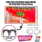 Capa de Mesa Tema Dia das Crianças Arco Iris