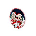 Painel Redondo 50x50 Mickey Natal