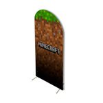 Capa Painel Romano Tema Minecraft 