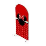 Capa Painel Romano Tema Minnie Vermelha