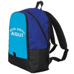 Mochila Escolar Premium Personalizada - Azul