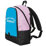 Mochila Escolar Premium Personalizada - Rosa