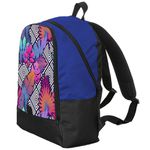 Mochila Escolar Floral Tropical Estilo Conforto