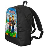 Mochila Escolar Juvenil Jogo Mundo Virtual