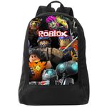 Mochila Escolar Juvenil Jogo Mundo Virtual