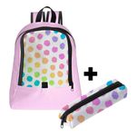 Mochila Infantil Feminina Estilo Conforto C/ Estojo 