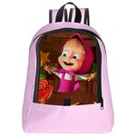 Mochila Infantil Feminina Trendy C/ Estojo