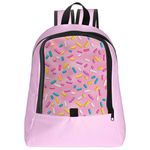 Mochila Infantil Feminina Estilo Conforto C/ Estojo 