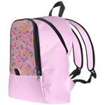 Mochila Infantil Feminina Estilo Conforto C/ Estojo 