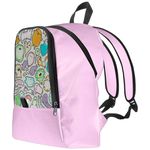 Mochila Infantil Feminina Estilo Conforto C/ Estojo