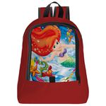 Mochila Infantil Feminina Trendy C/ Estojo 