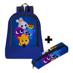 Mochila Infantil Masculina Trendy C/ Estojo