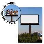 Painel Vazado Retangular Tema Outdoor