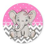 Painel Temático Elefante Rosa Veste Fácil C/ Elástico