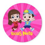 Painel Temático Luccas Neto e Gi Veste Fácil C/ Elástico