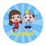 Painel Temático Luccas Neto Veste Fácil C/ Elástico