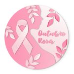 Painel Temático Outubro Rosa Veste Fácil C/ Elástico