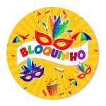 Painel Temático Carnaval Bloquinho Veste Fácil C/ Elástico 