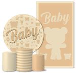 Trio Capas + Painéis Casado Tema Chá de Bebê 1 Veste Fácil