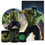Trio Capas + Painéis Casado Tema Hulk Veste Fácil