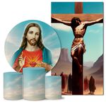 Trio Capas + Painéis Casado Jesus Cristo Veste Fácil