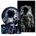 Trio Capas + Painéis Casado Astronauta Galáxia Veste Fácil