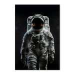 Painel Festa Retangular Astronauta Galáxia