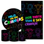 Trio Capas + Painéis Casado Dia das Crianças 8 Veste Fácil