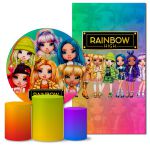 Trio Capas + Painéis Casado Rainbow High 2 Veste Fácil