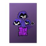 Painel Festa Retangular Teen Titans Ravena