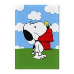 Painel Festa Retangular Snoopy