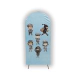 Capa Painel Romano Tema Policial Baby