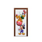Capa de Porta Tema Circo Do Mickey