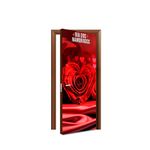 Capa de Porta Tema Dia Dos Namorados Rosas Vermelhas