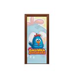 Capa de Porta Tema Galinha Pintadinha Novo