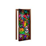 Capa de Porta Veste Facil Com Elástico Tema Stick Bomb